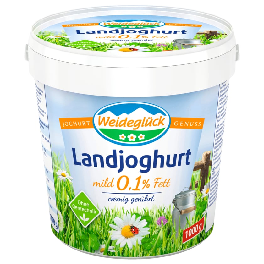 Weideglück Landjoghurt 0,1% 1kg